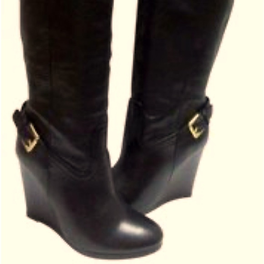 Coach Dorothy wedge boots